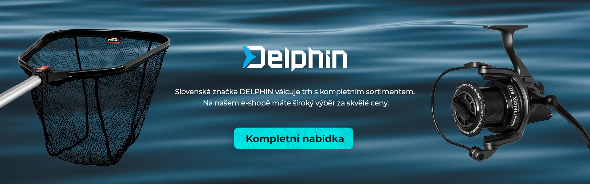 Nová rybářská značka DELPHIN skladem